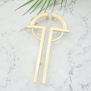 5" (128mm) Brushed Nickel Symmetrical Pulls, Knobs & Handles | Cabinet, Dresser, Drawer & Kitchen Hardware