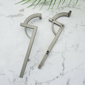 5" (128mm) Brushed Nickel Symmetrical Pulls, Knobs & Handles | Cabinet, Dresser, Drawer & Kitchen Hardware