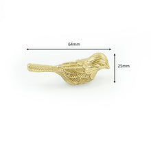 Load image into Gallery viewer, Solid Brass Bird Knobs, Pulls &amp; Handles | Drawer, Dresser, Kitchen &amp; Cabinet | Decor Furniture Hardware
