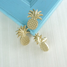 Load image into Gallery viewer, Exquisite Gold Brass Pineapple Knobs | Drawer Pulls &amp; Handles for Cabinet, Dresser &amp; Kitchen Cupboard | Furniture Hardware
