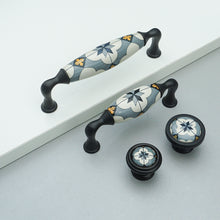 Load image into Gallery viewer, 3.78&quot;, 5.0&quot; High Quality Ceramic Kitchen Knobs | Gray, Blue, White Cabinet &amp; Drawer Pulls | Chic Furniture Hardware
