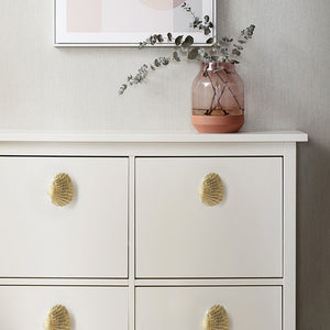 Exquisite Shell Brass Drawer Knobs | Dresser & Kitchen Cabinet Pulls, Door Knobs | Decor Furniture Hardware