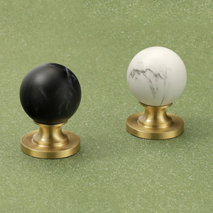 Round Brass & Aluminum Knobs & Pulls (Gold, Chrome) | Cabinet, Drawer, Dresser & Kitchen Hardware
