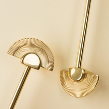 Load image into Gallery viewer, Light Luxury Brass Retro Pull Handle Modern Gold Pull Handle Wardrobe Pull Handle Drawer Door Pull Handle
