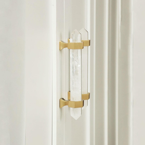 Adjustable Modern Pink, White & Natural Stone Knobs, Pulls & Handles | Drawer, Wardrobe, Cabinet & Dresser Hardware