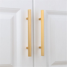 Load image into Gallery viewer, 3.78&quot;, 5&quot;, 6.3&quot;, 7.55&quot; (96mm, 128mm, 160mm, 192mm) Brass Black Hexagon Pulls | Modern Kitchen Cabinet Door Handles, Dresser &amp; Drawer Knobs

