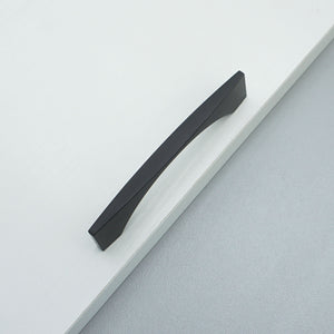 3.75", 5" & 7.55" Matte Black Drawer Pulls | Modern Dresser Knobs, Kitchen Cabinet Handles & Hardware