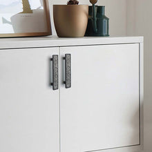 Load image into Gallery viewer, Bling Glass &amp; Crystal Drawer Knobs | Silver Chrome Clear Dresser Handles |Furniture Hardware

