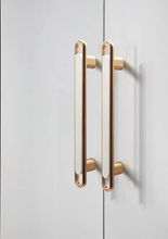 Load image into Gallery viewer, 3.78&quot;-8.8&quot; Gold, White &amp; Black Gold Knobs, Pulls &amp; Handles | Dresser, Drawer, Kitchen &amp; Cabinet Hardware

