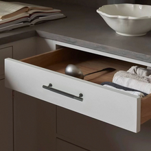 Load image into Gallery viewer, 3.78&quot;, 5&quot;, 6.3&quot;, 7.55&quot; Matte Black Drawer Pulls | Unique Cabinet &amp; Kitchen Pulls, Dresser &amp; Cupboard Knobs, Furniture Hardware
