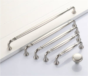 Modern Chrome, Black & Brushed Nickel Drawer Pulls | Kitchen Cabinet Handles, Dresser Knobs & Wardrobe Handles | Cabinet Hardware