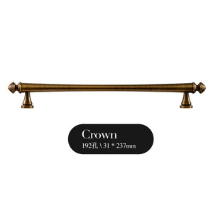 3.78"-7.55" Art Decor T Bar Knobs, Pulls & Handles | Gold, Antique Bronze & Brass for Drawer, Dresser, Cabinet | Gift-Worthy Hardware