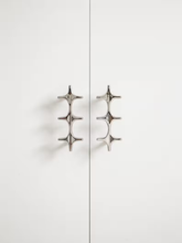 Load image into Gallery viewer, Retro French Cabinet Handle |  Polished Chrome Personalized Furniture Pull

