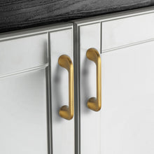 Load image into Gallery viewer, 3.78&quot;, 5&quot;, 7.55&quot;, 10&quot; (96mm) Antique Brass Drawer Handles | Cabinet Knobs, Kitchen Pulls &amp; Dresser Knobs | Furniture &amp; Cabinet Hardware
