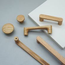 Load image into Gallery viewer, 3"-8.8" Walnut Wood Knobs, White Oak Pulls &amp; Handles | Cabinet, Drawer, Cupboard &amp; Dresser Hardware
