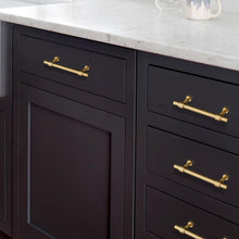 Load image into Gallery viewer, 2.5&quot;, 3&quot;, 3.78&quot;, 5&quot;, 7.55&quot; Solid Brass Cabinet Handles | Dresser &amp; Drawer Pulls, Kitchen Cupboard &amp; Closet Wardrobe Knobs
