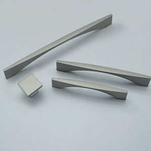 3.75", 5", 7.55" Dark Gray & Matte Black Modern Drawer Pulls | Dresser Knobs, Kitchen Cabinet Handles & Hardware