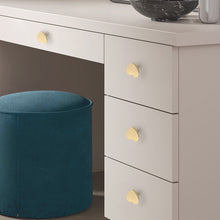 Load image into Gallery viewer, Heart Shaped Brass Knobs &amp; Handles | Cabinet, Drawer, Dresser &amp; Kitchen Cupboard | Furniture Hardware
