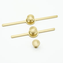 Load image into Gallery viewer, Gold Brass Drawer Knobs &amp; Pulls | Decorative Brass Handles for Cabinet Doors | Gold Cabinet Hardware &amp; Gift Ideas
