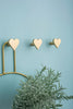 Solid Brass Loving Heart Hook - Decor & Wall Use (Coat/Hat)