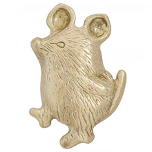 Load image into Gallery viewer, Hand Cast Gold Brass Animal Knobs, Original Cute Small Handles for Children’s Cabinets, Drawers and Wardrobes
