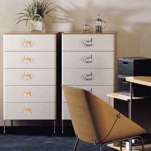 Cute Cat Knobs | Colorful Kitchen & Cabinet Handles, Drawer & Wardrobe Pulls, Modern Decorative Hardware