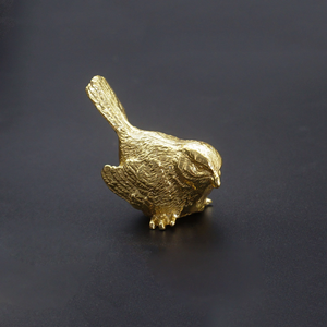 Solid Brass Bird Knobs, Pulls & Handles (Ring Drop Design) | Drawer, Dresser, Kitchen, Cabinet & Door Decor Furniture Hardware