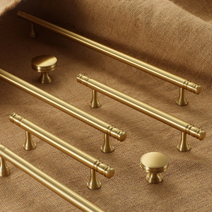 3.78", 5", 7.55", 10" Brushed Brass Drawer Pulls & Knobs | Kitchen & Cabinet Handles, Dresser & Door Knobs, Kitchen Hardware
