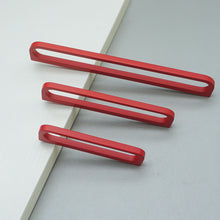 Load image into Gallery viewer, 3.78"-12.6" Red Hollow Knobs, Pulls &amp; Handles | Drawer, Kitchen, Dresser &amp; Cabinet Door Hardware
