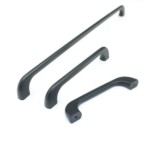 3.78", 5", 12.6" Black & Dark Gray Modern Drawer Pulls | Kitchen Cabinet & Cupboard Handles, Dresser & Wardrobe Handles, Knobs