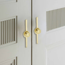 Load image into Gallery viewer, Gold Brass Drawer Knobs &amp; Pulls | Decorative Brass Handles for Cabinet Doors | Gold Cabinet Hardware &amp; Gift Ideas
