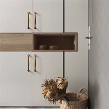 Load image into Gallery viewer, 3.78", 5" (96mm, 128mm) Vintage Antique Bronze Drawer Pulls | Kitchen Cabinet Door Handles, Rustic Cupboard Knobs &amp; Hardware

