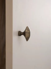 Load image into Gallery viewer, Vintage Aged Brass Cabinet Pulls, Distressed French Style Small Furniture Drawer Handles
