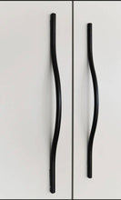 Load image into Gallery viewer, 11.3",12.6" Cabinet  Handles | Black  Dresser Knobs, Drawer Pulls, Wardrobe &amp; Cupboard Handles

