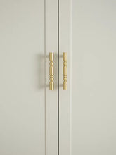 Load image into Gallery viewer, French Vintage Brass Long Pull Handles, Nanyang Style Hardware for Cabinets and Wardrobes
