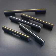 Load image into Gallery viewer, 96-224mm Black, Gold &amp; Silver Knobs, Pulls &amp; Handles | Cabinet, Dresser, Drawer, Cupboard &amp; Kitchen Door Hardware
