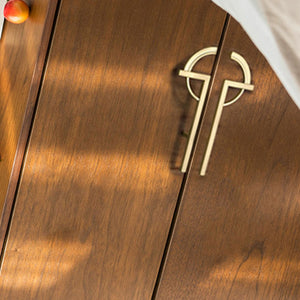 5" (128mm) Brushed Nickel Symmetrical Pulls, Knobs & Handles | Cabinet, Dresser, Drawer & Kitchen Hardware