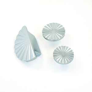 Solid Brass Round Sun Knobs & Pulls | Gold Chrome | Cabinet, Drawer, Dresser & Kitchen Hardware