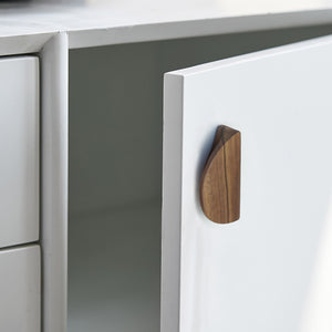 1.25" 2.5" Wooden Semicircle Cabinet Pulls Ash Semicircle Drawer Pulls Black Walnut Half Moon Handle Dresser Pull Home Decor Hardware