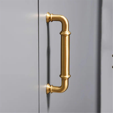 Load image into Gallery viewer, 3.78&quot;-5&quot; Unique Solid Brass Gold Knobs, Pulls &amp; Handles | Cabinet, Kitchen, Drawer &amp; Door Hardware
