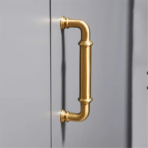 3.78"-5" Unique Solid Brass Gold Knobs, Pulls & Handles | Cabinet, Kitchen, Drawer & Door Hardware