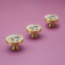 Load image into Gallery viewer, Ornate Brass Bird Knobs, Pulls &amp; Handles | Drawer, Dresser, Cabinet &amp; Furniture Hardware
