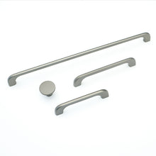 Load image into Gallery viewer, 3.78&quot;, 5&quot;, 12.6&quot; Black &amp; Dark Gray Modern Drawer Pulls | Kitchen Cabinet &amp; Cupboard Handles, Dresser &amp; Wardrobe Handles, Knobs
