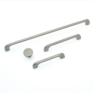 3.78", 5", 12.6" Black & Dark Gray Modern Drawer Pulls | Kitchen Cabinet & Cupboard Handles, Dresser & Wardrobe Handles, Knobs