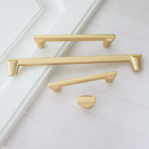 3.78"-8.8" Gold Brass Knobs & Pulls | Cabinet, Dresser, Drawer, Cupboard, Kitchen & Closet Wardrobe Hardware