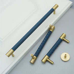3.78"-8.8" (224mm) Nordic Brass Pulls, Knobs & Handles | Door, Wardrobe, Drawer & Dresser Hardware