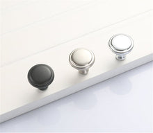 Load image into Gallery viewer, Modern Chrome, Black &amp; Brushed Nickel Drawer Pulls | Kitchen Cabinet Handles, Dresser Knobs &amp; Wardrobe Handles | Cabinet Hardware
