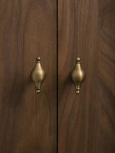 Load image into Gallery viewer, Vintage French Single‑Hole Solid Brass Cabinet Knobs, Small Handles for Wardrobe Doors and Drawers

