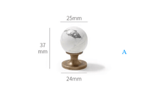 Load image into Gallery viewer, French Antique Bronze Crystal Round Brass Knobs, Luxury Mid-Century Handles for Cabinets, Drawers &amp; Wardrobes
