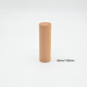 Modern Natural Beech  black walnut  Wood Wall Hook | Coat Hanger Organizer